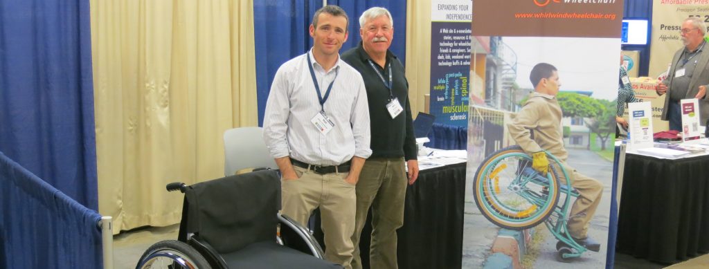Executive Director Marc Krizack and Matt McCambridge at the International Seating Symposium